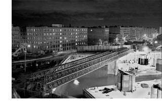 Fort Point's Central Artery Tunnel casting basin.